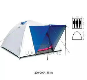 New 3 People Waterproof Camping Tent