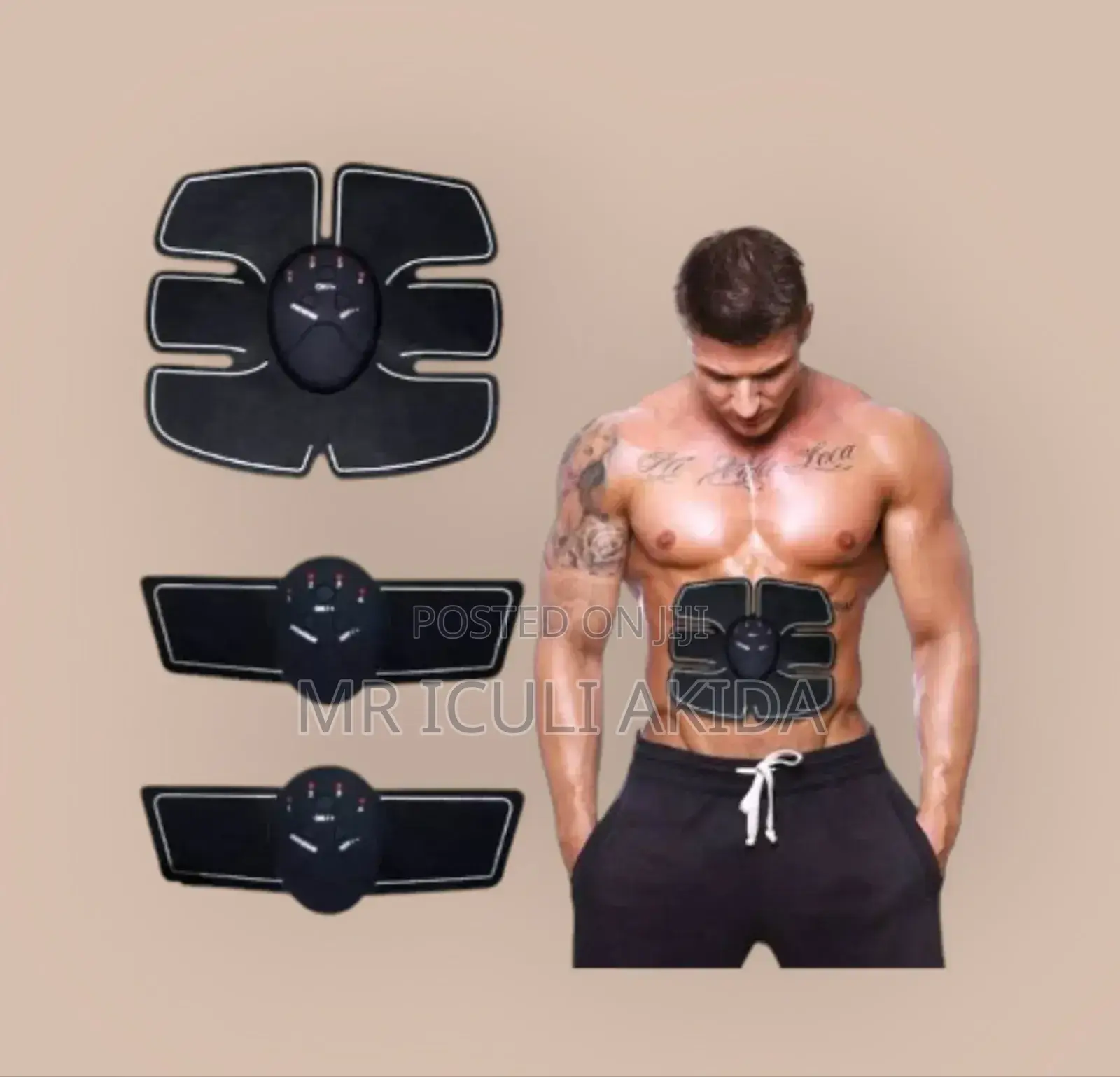 Abs Electro Muscle Stimulator Body Training Tonner