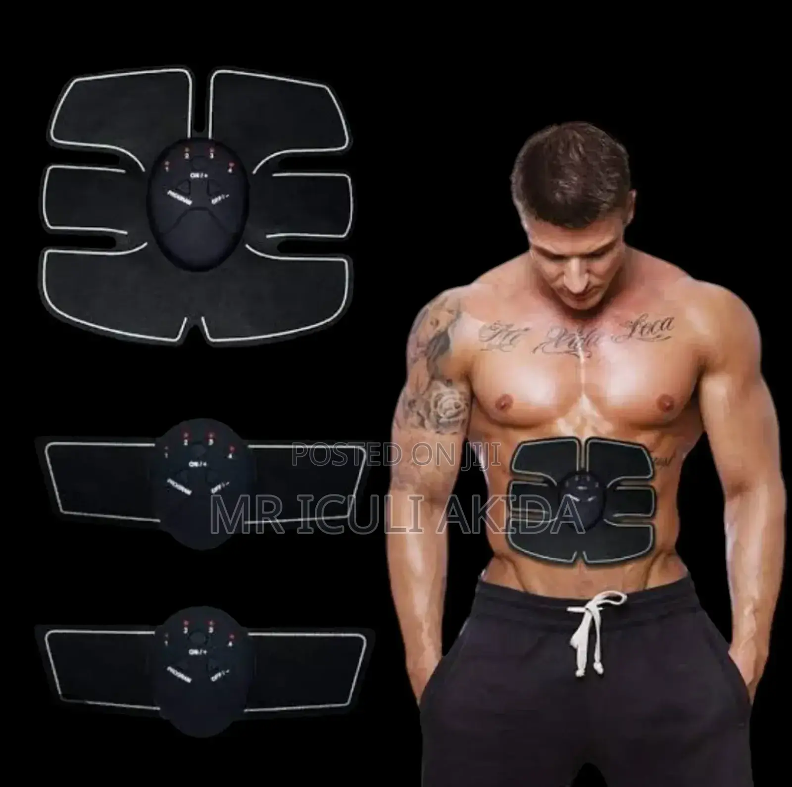 Abs Electro Muscle Stimulator Body Training Tonner