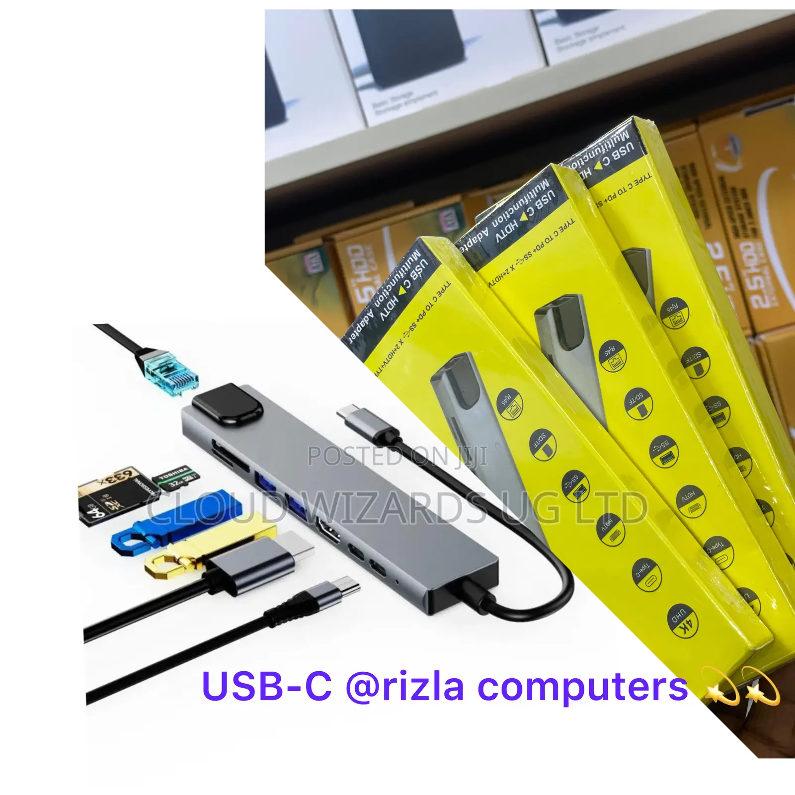 TYPE C 2 HDMI 8in 1