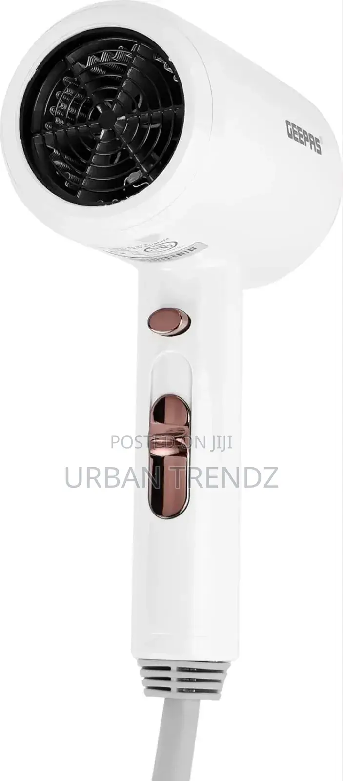 Geepas 1200 W Wall Mounted Hair Dryer