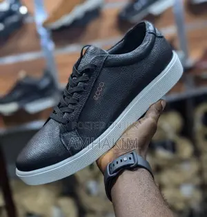 Men’S Leather Ecco Sneakers in Stock