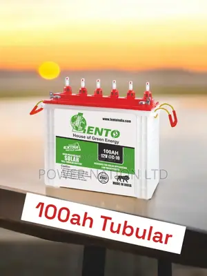 100ah Lento Tubular Battery Made in India