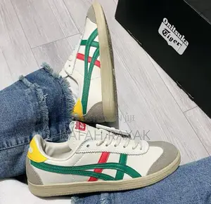 Original Off-White ASICS Onitsuka Tiger Tokuten Tennis Shoes