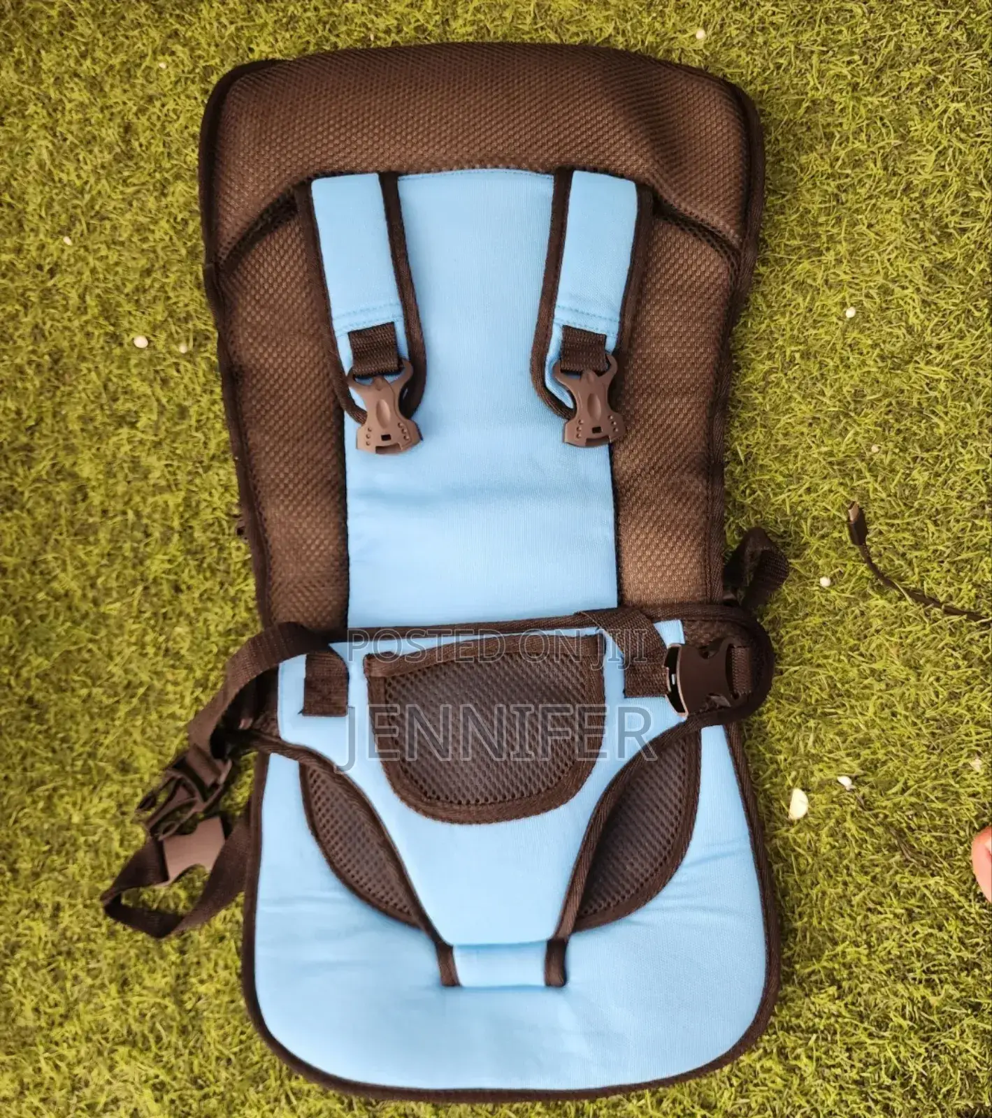 Adjustable Baby Car Cushion Seat With Safety Belt