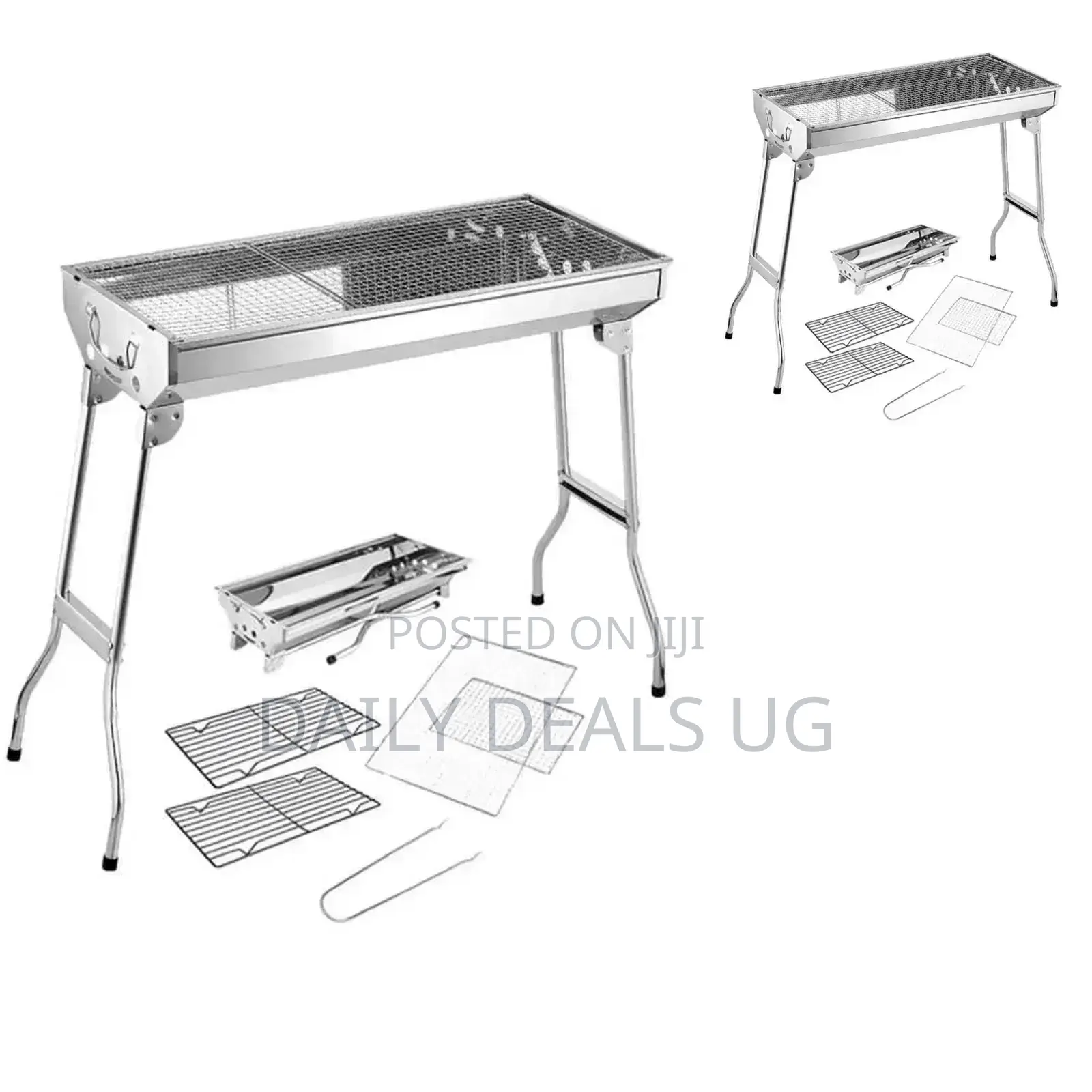 Large Stainless BBQ Grill