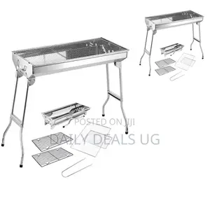 Large Stainless BBQ Grill