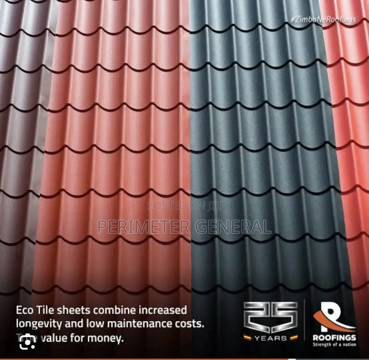 Roofing Sheets White 32g 23000 Bwaise Business Center Opposite Shell