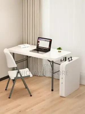 Working Plastic Table and Foldable Chair