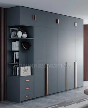 Modern Wardrobe in Gray Colour Call