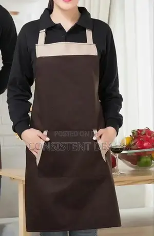 Long Man Women Waist Apron With Pocket