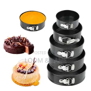 5pcs Cake Mould Pan Set