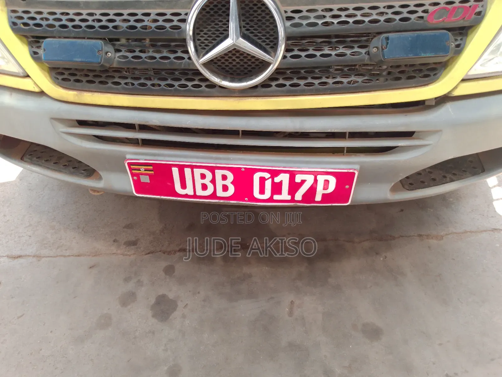 Mercedes-Benz Sprinter 2006 Yellow