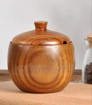 Wooden Soup Bowl