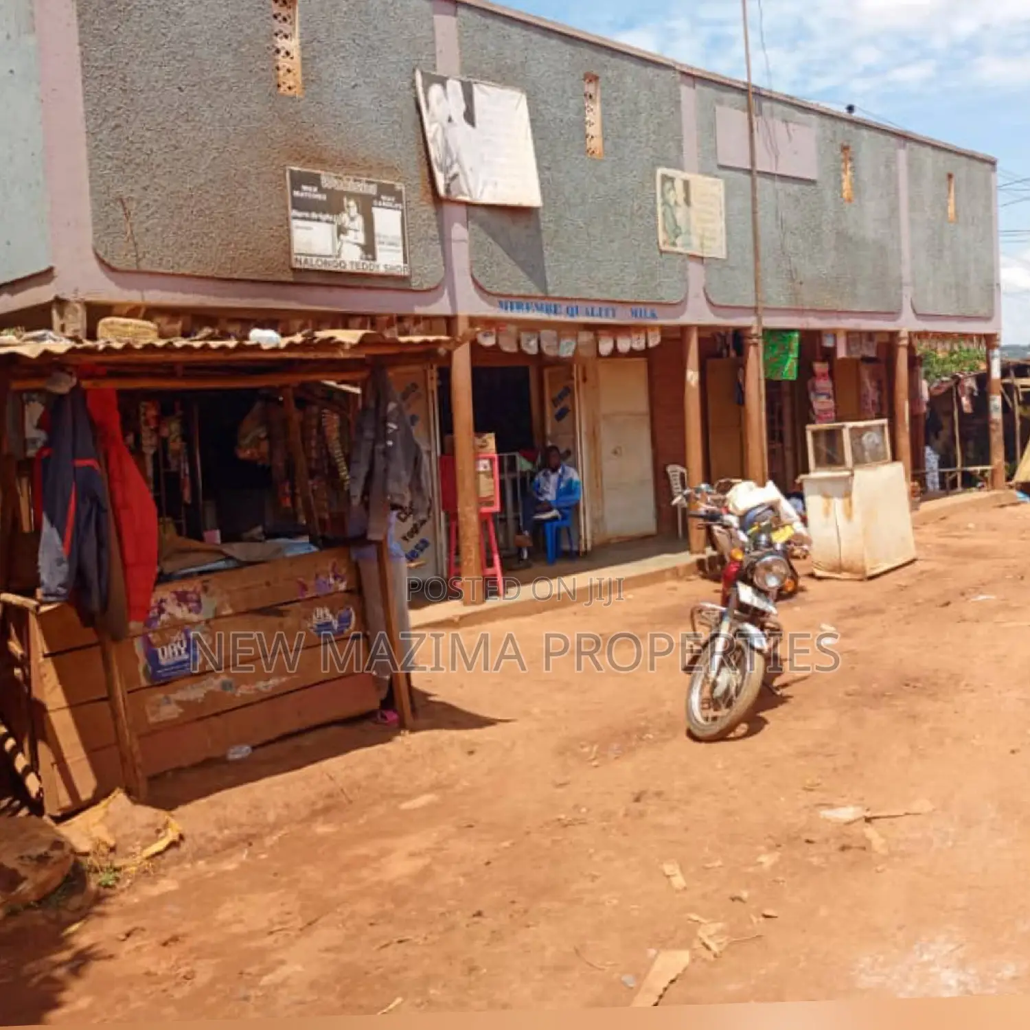 Four Double Shops With More Four Single on Quicksale Nansana