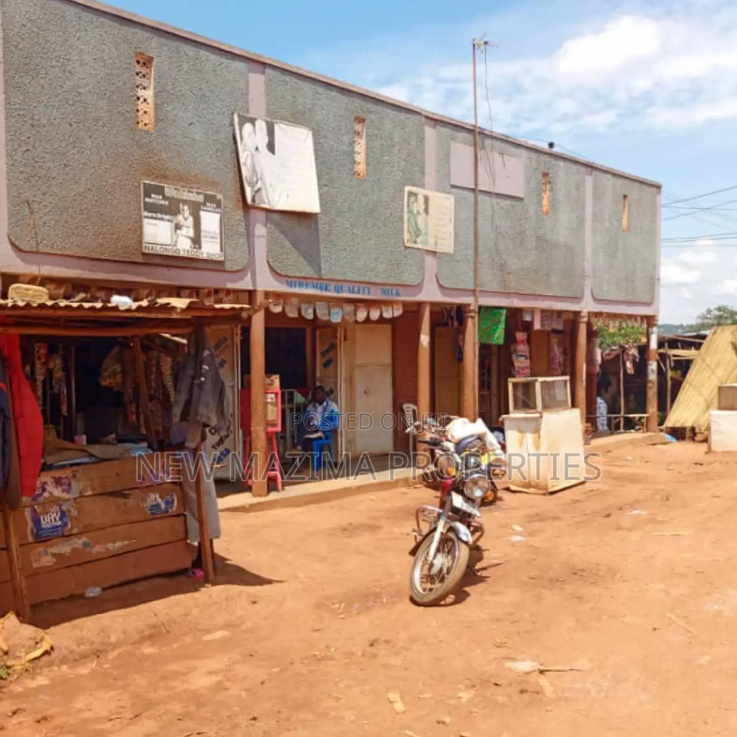 Four Double Shops With More Four Single on Quicksale Nansana