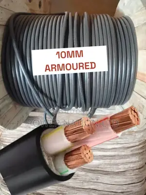 10mm 3 Core Armoured/Underground Cable