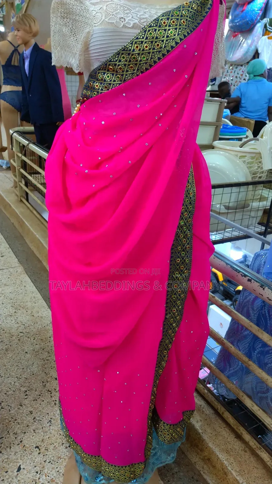 Pink Indian Design Mushanana