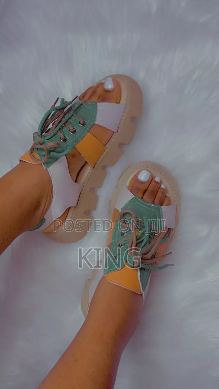 Cozy Ladies Open Shoes