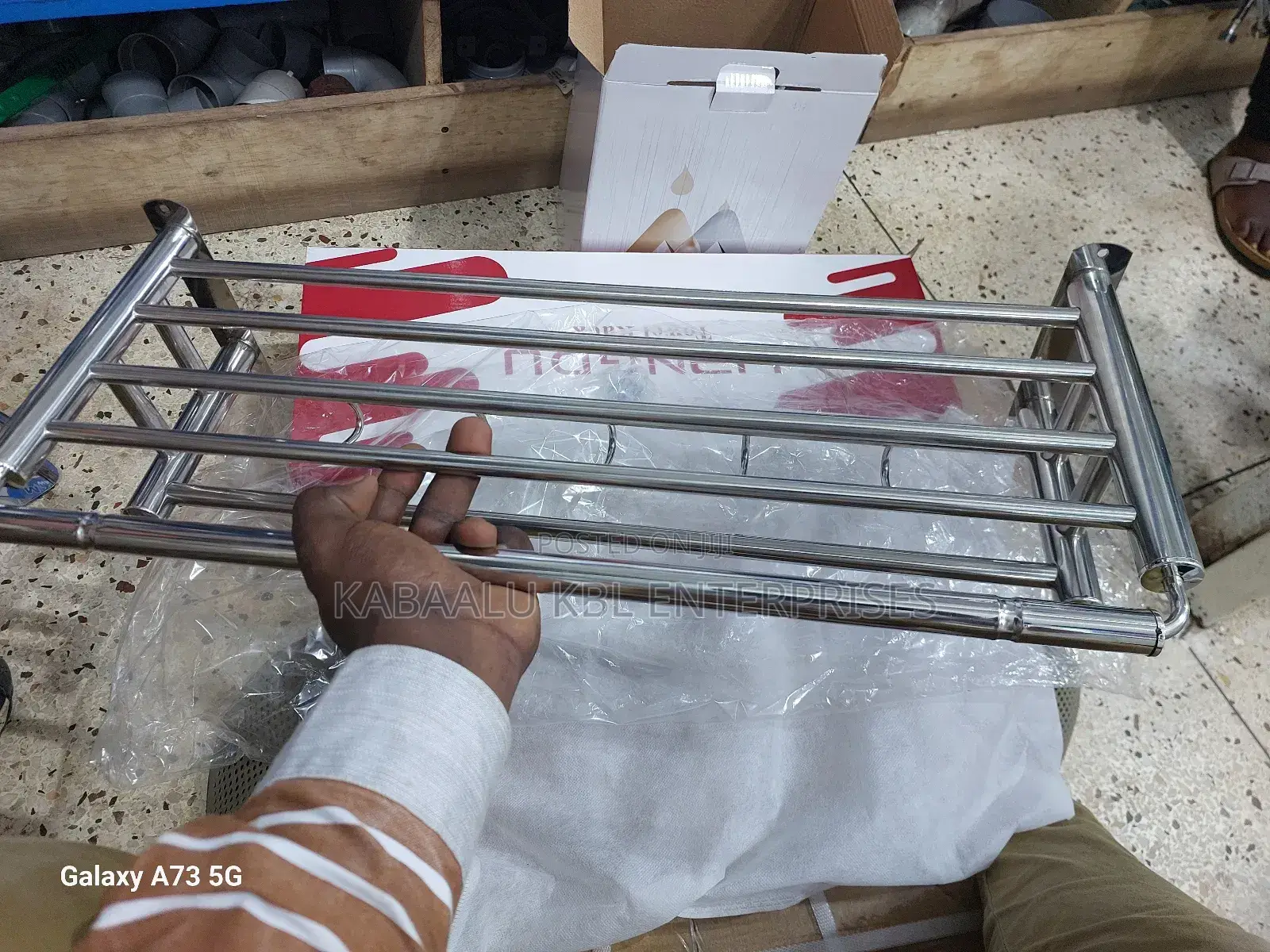 Good Quality Towel Racks Chrome/Silver