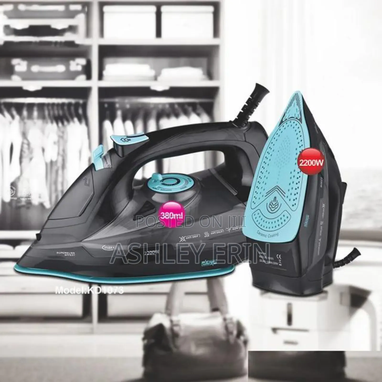 Household Steam Iron 380mls