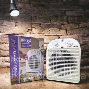 DSP 2000w Portable Ceramic Electric Fan Heater