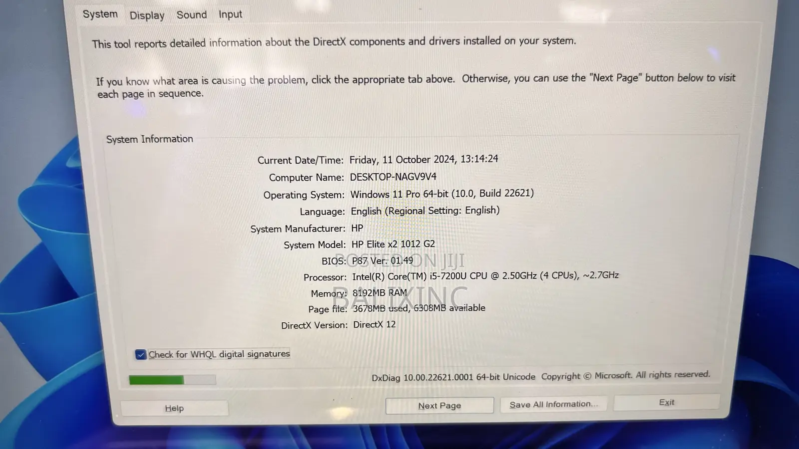 Laptop HP Elite X2 1012 G2 8GB Intel Core I5 SSD 256GB