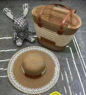 High -End Hat and Handbag