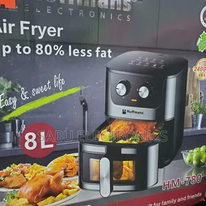 Air Fryer 8l- Hoffmans- 80% Less Fat- Cook Healthy