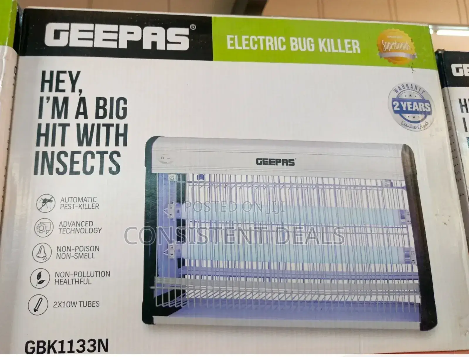Geepas Electric Bug/ Mosquito Killer