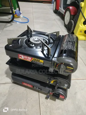 UK Used Single Gas Burners for Picnic Camping and Home Use