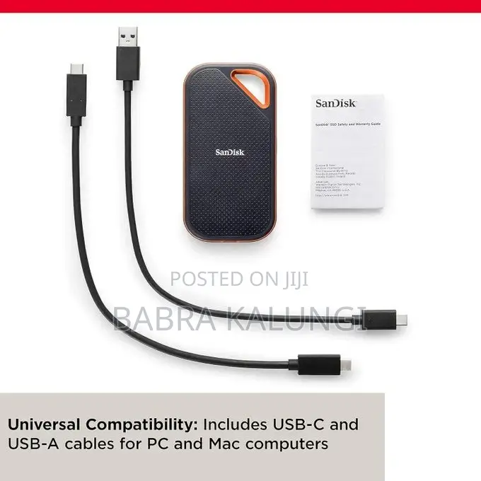 1TB Extreme PRO Portable SSD - Up to 2000MB