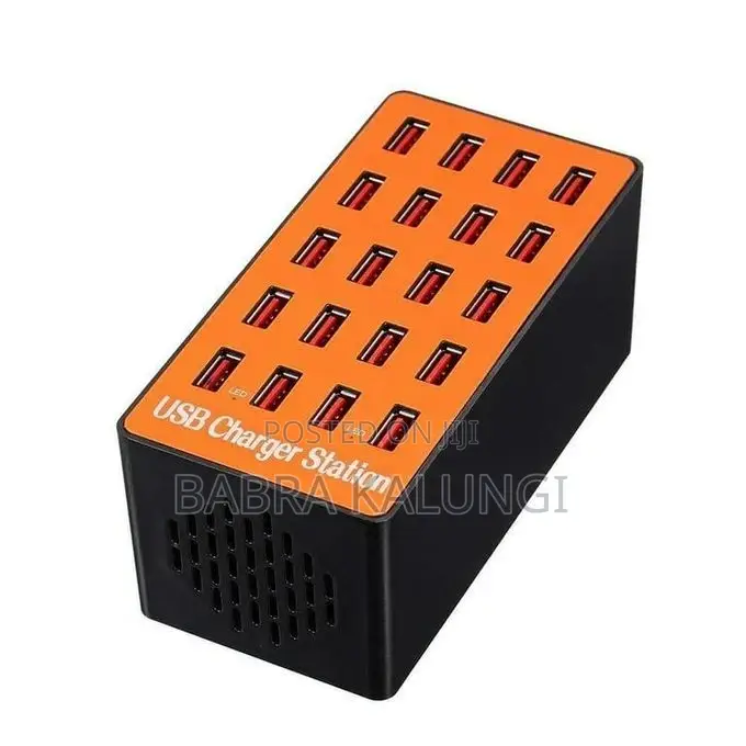 USB Charger Station, 20 Ports 100w/20a Desktop USB