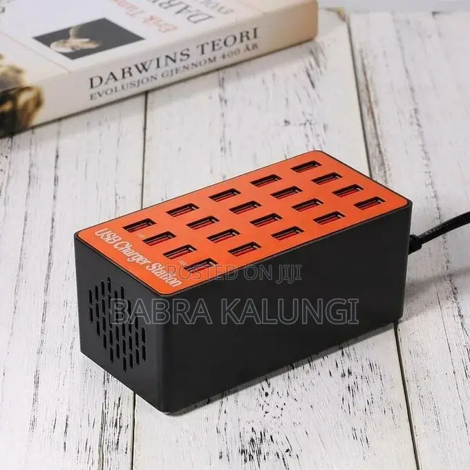 USB Charger Station, 20 Ports 100w/20a Desktop USB