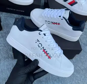 Original White Luxury Tommy Hilfiger Casual Sneakers