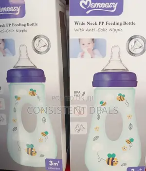 Momeasy Wide Neck Pp Feeding Bottle