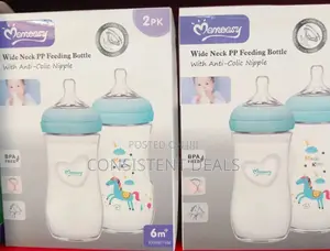 Momeasy Wide Neck Pp Feeding Bottle