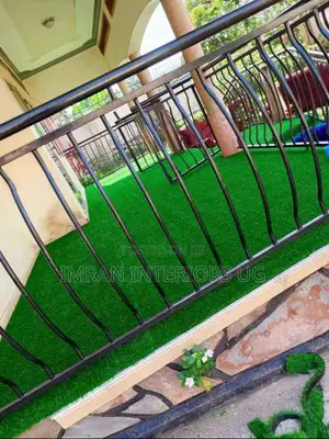Green Artificial Grass Carpet / Wall to Wall Grass Carpet