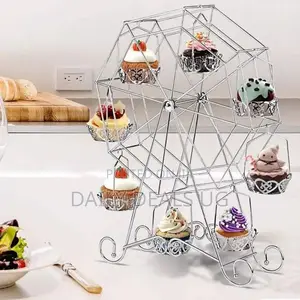 Metallic Cupcake Stand