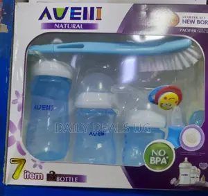 Baby Bottle Set With Brush