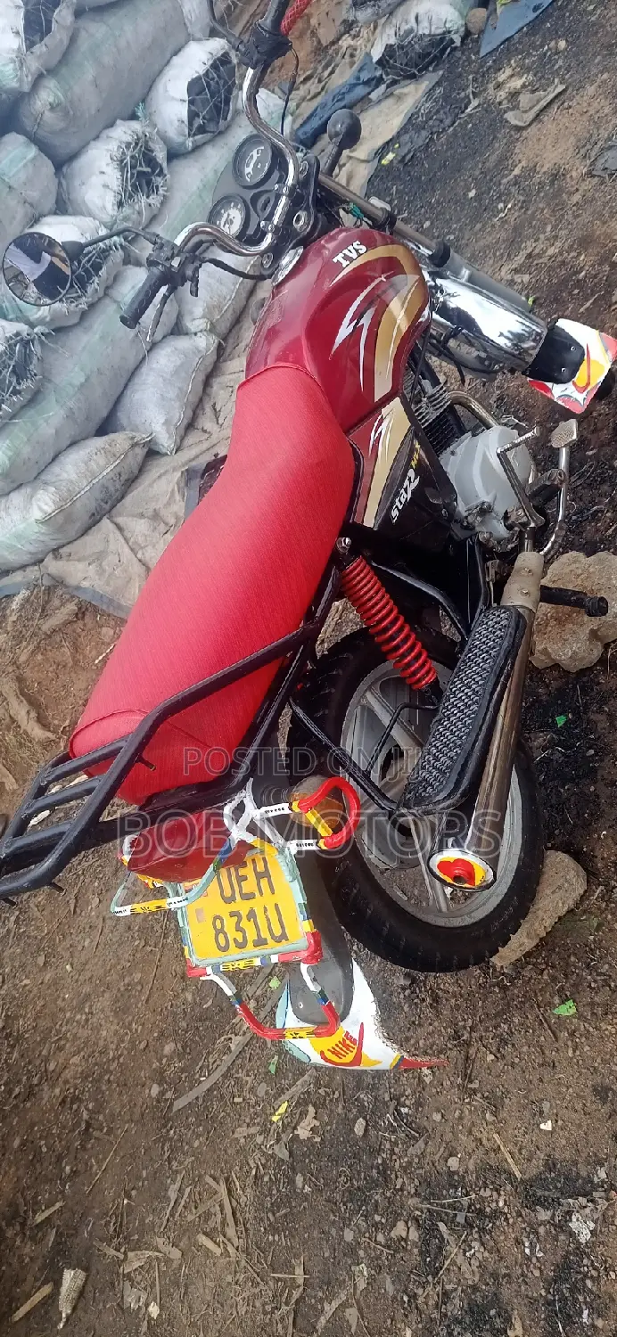 TVS XL 100 2021 Red