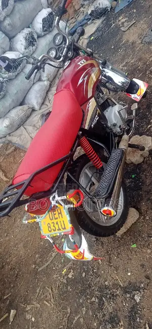 TVS XL 100 2021 Red