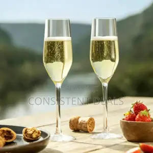Slim Stem Champagne Glasses