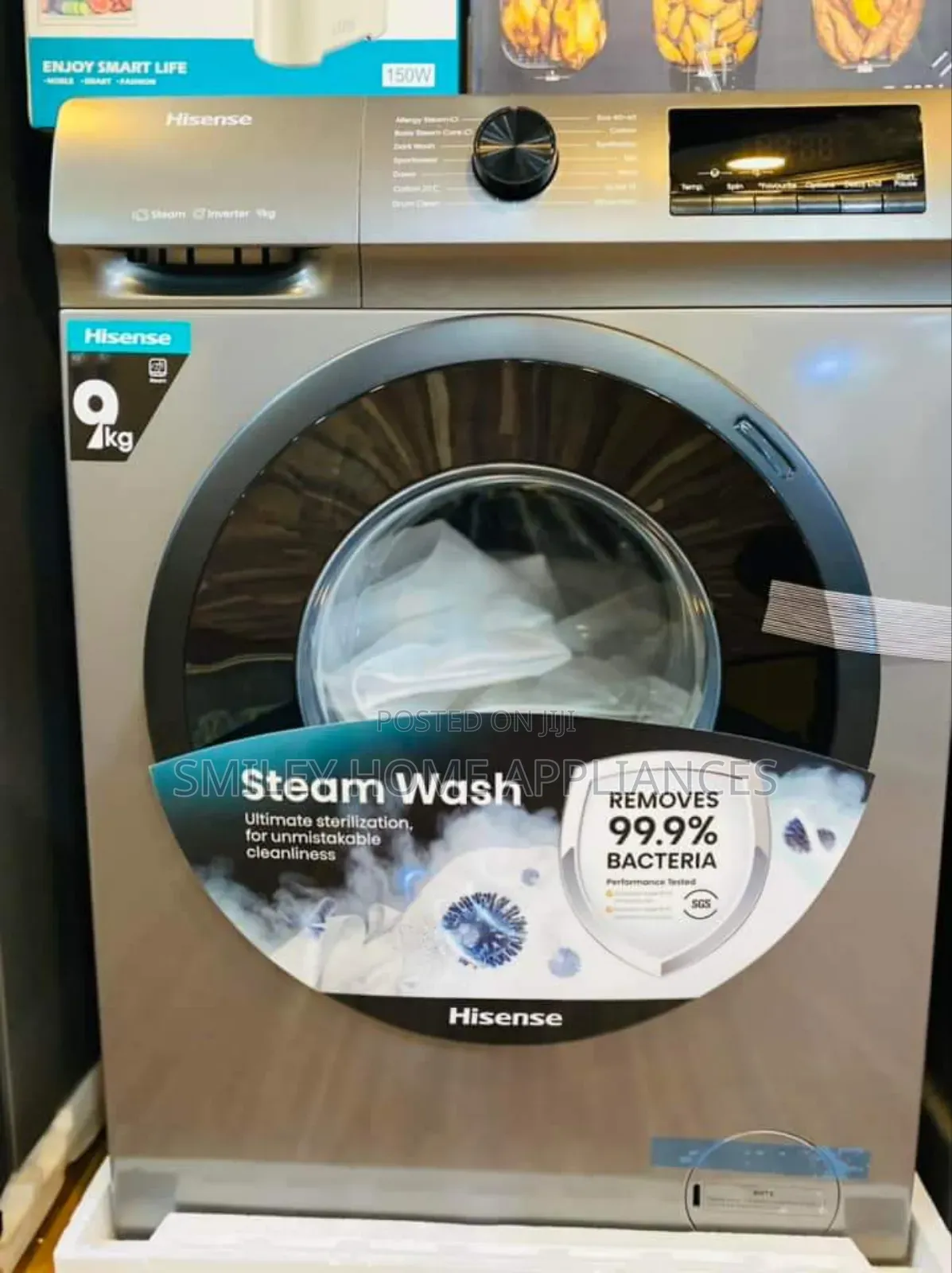 Hisense 9kgs Washing Machine Front Loader