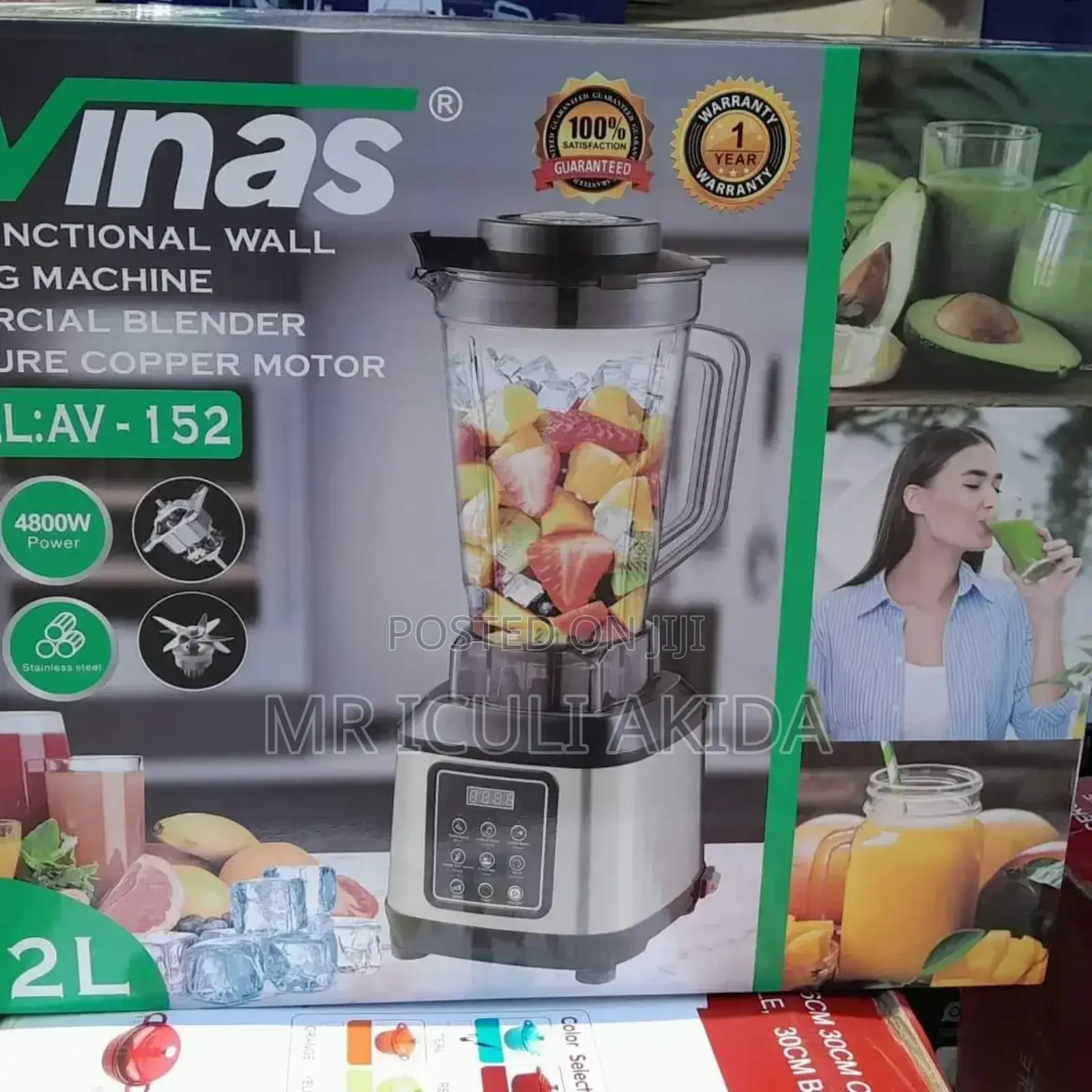 Avinas 5.2L Copper Motor Comercial Premium Comercial Blender
