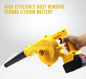 2 in 1 Heavy-Duty Rechargeable Blow and Vacuum Machine