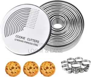Round Stainless Steel Cookie Cutter