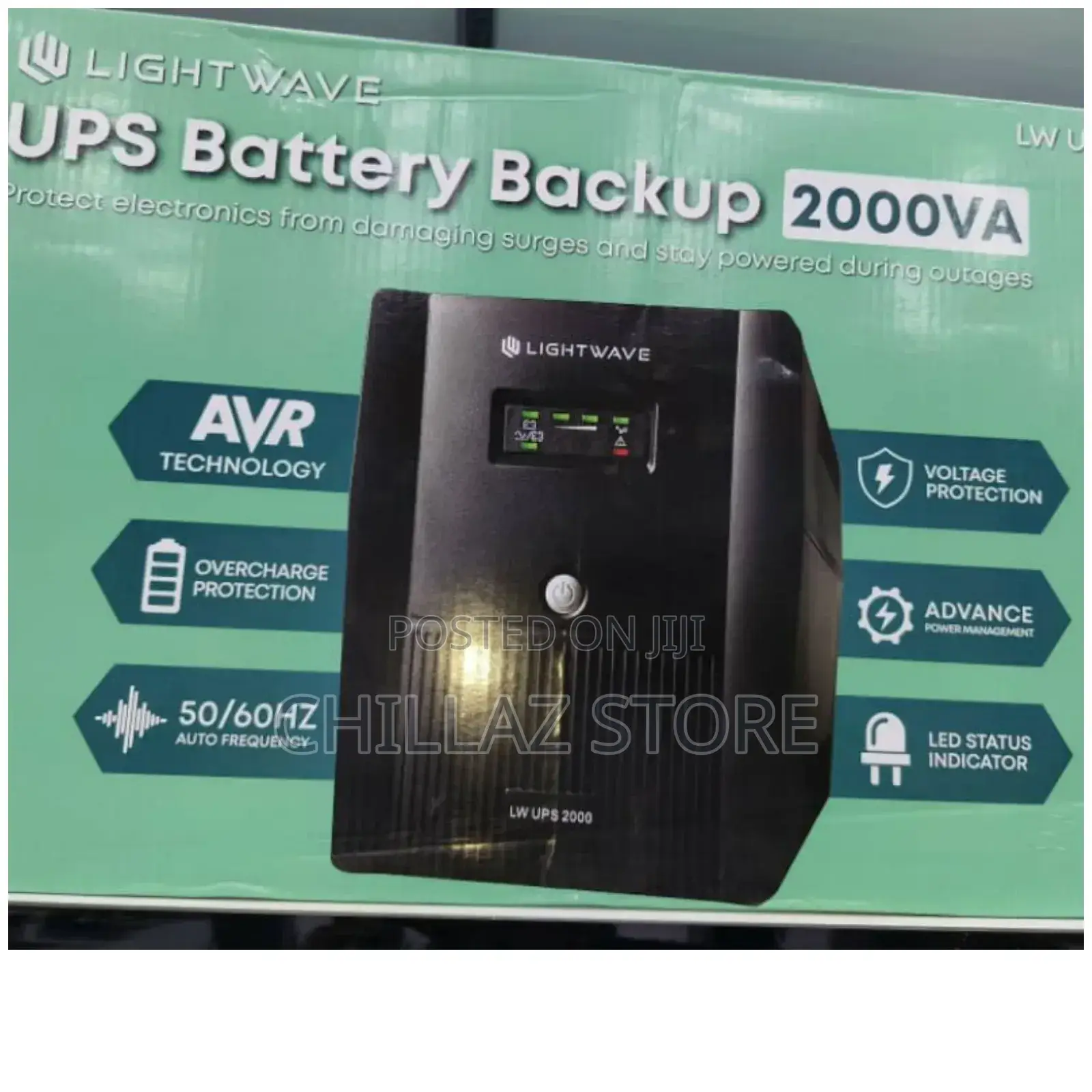 2000VA Light Wave UPS Battery Back Up.