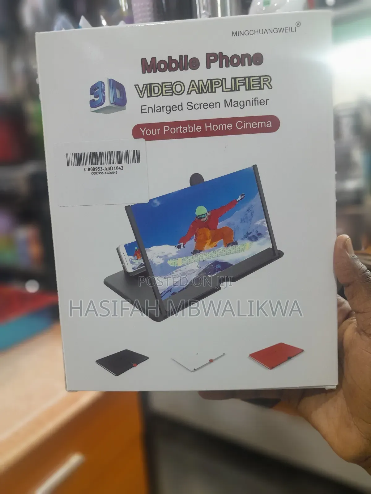 3D Mobile Phone Screen Magnifier / Video Amplifier