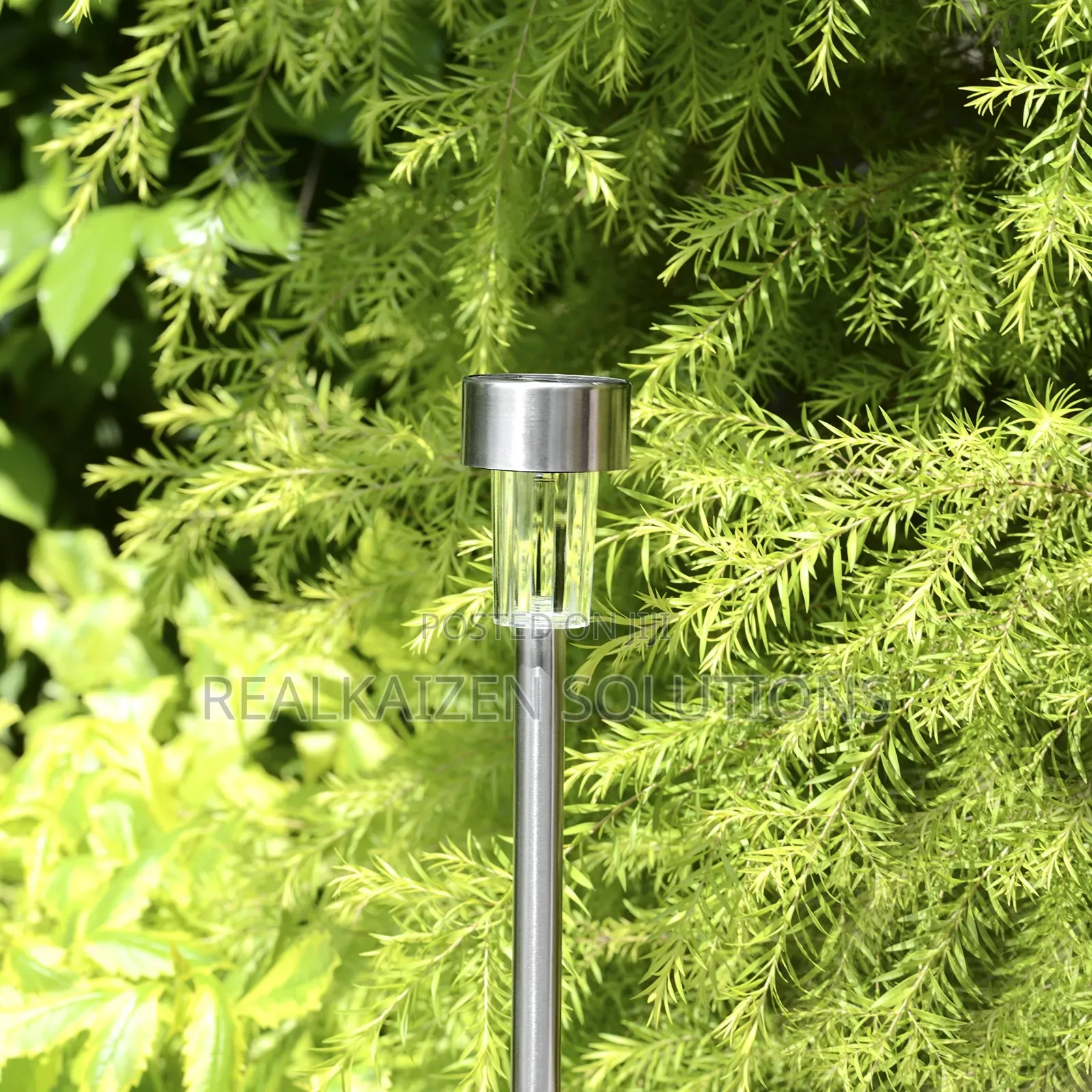 STAKE LIGHT Waterproof Stainless Steel Solar Garden Light